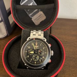 Aeromat Vol de Nuit Black Steel Watch for Sale